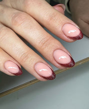 Amber Glitter Gel Polish