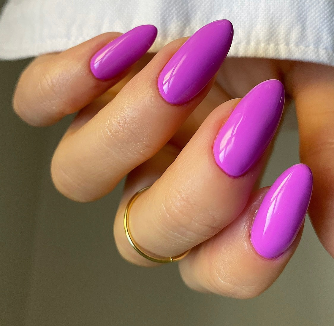Bright Purple Gel Polish