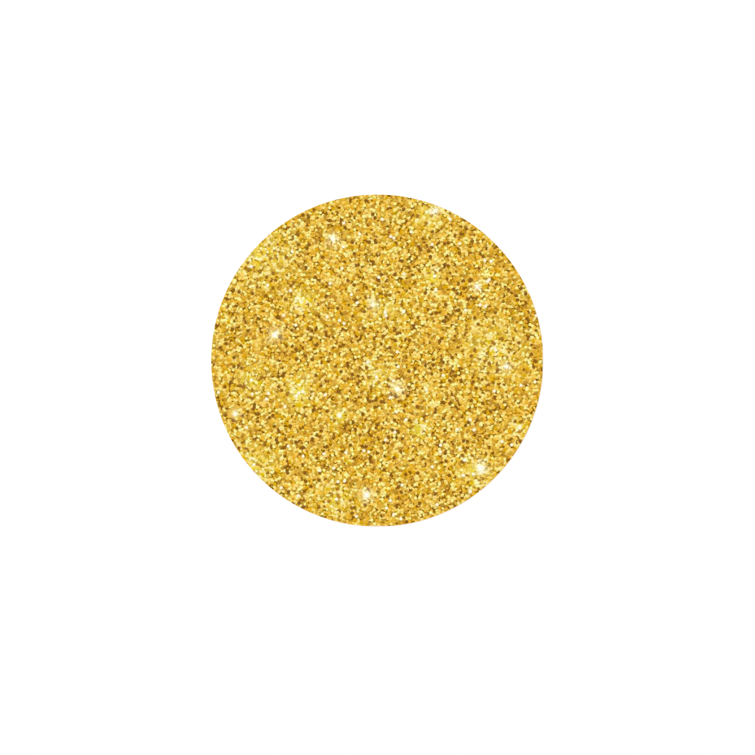 Gold Flash Glitter Gel Polish