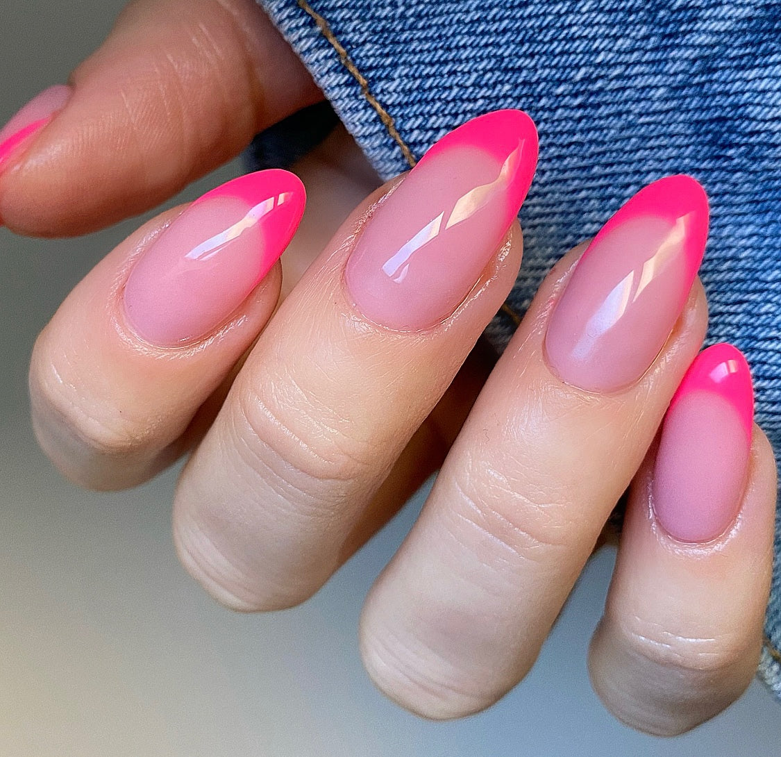 Neon Pink Gel Polish