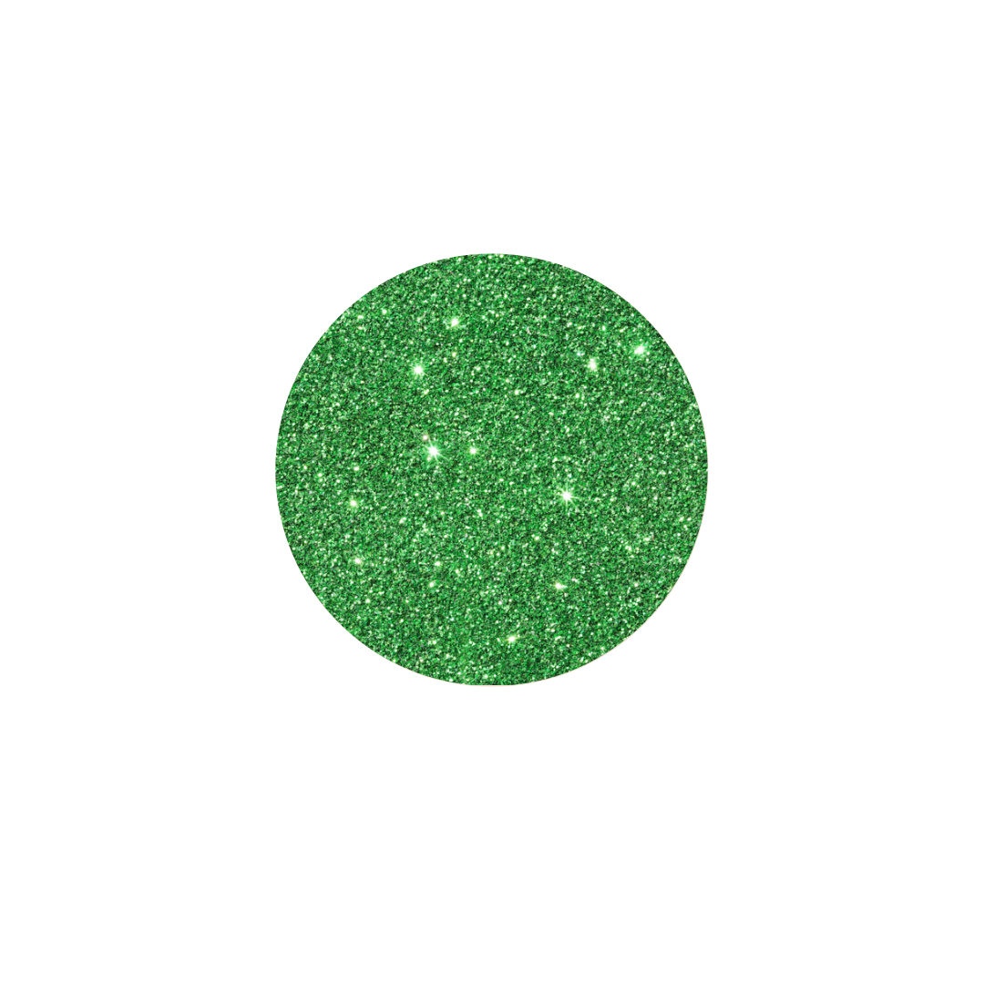 Green Flash Glitter Gel