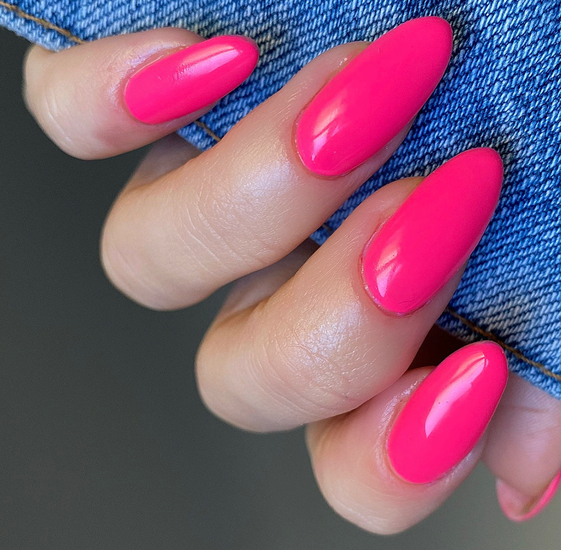 Neon Pink Gel Polish